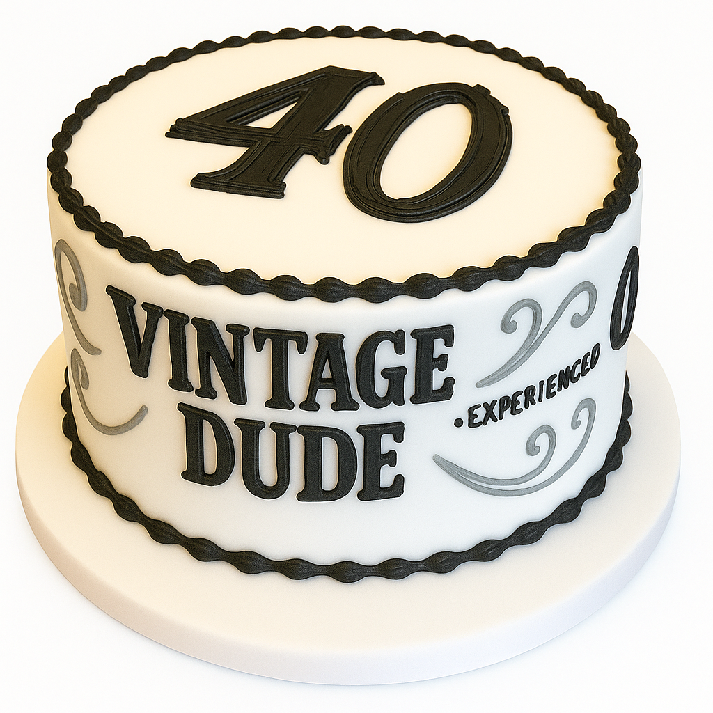 40th Birthday Cakes For Men