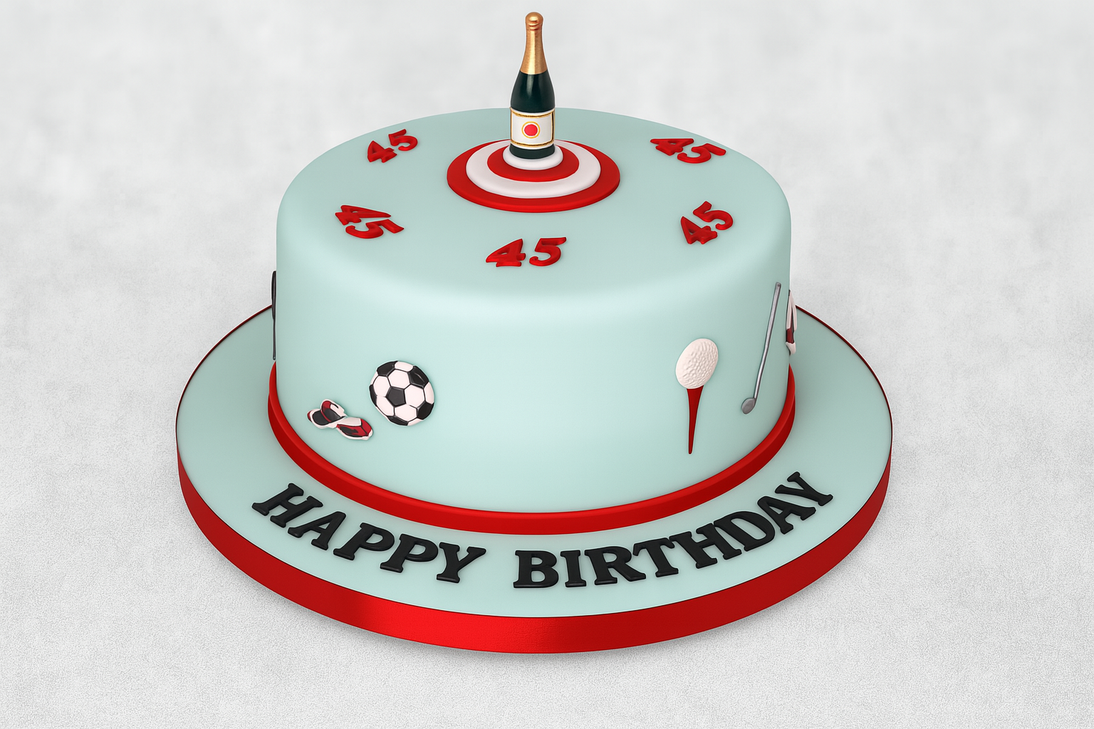 45th Birthday Cake
