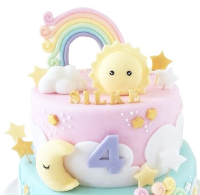 4th Birthday Cake For Girls
