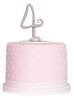 4th Birthday Cake For Girls