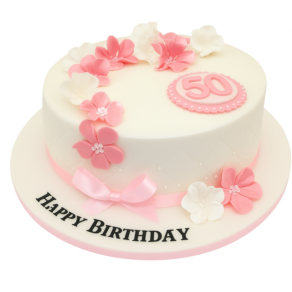 50th Birthday Cake For Women