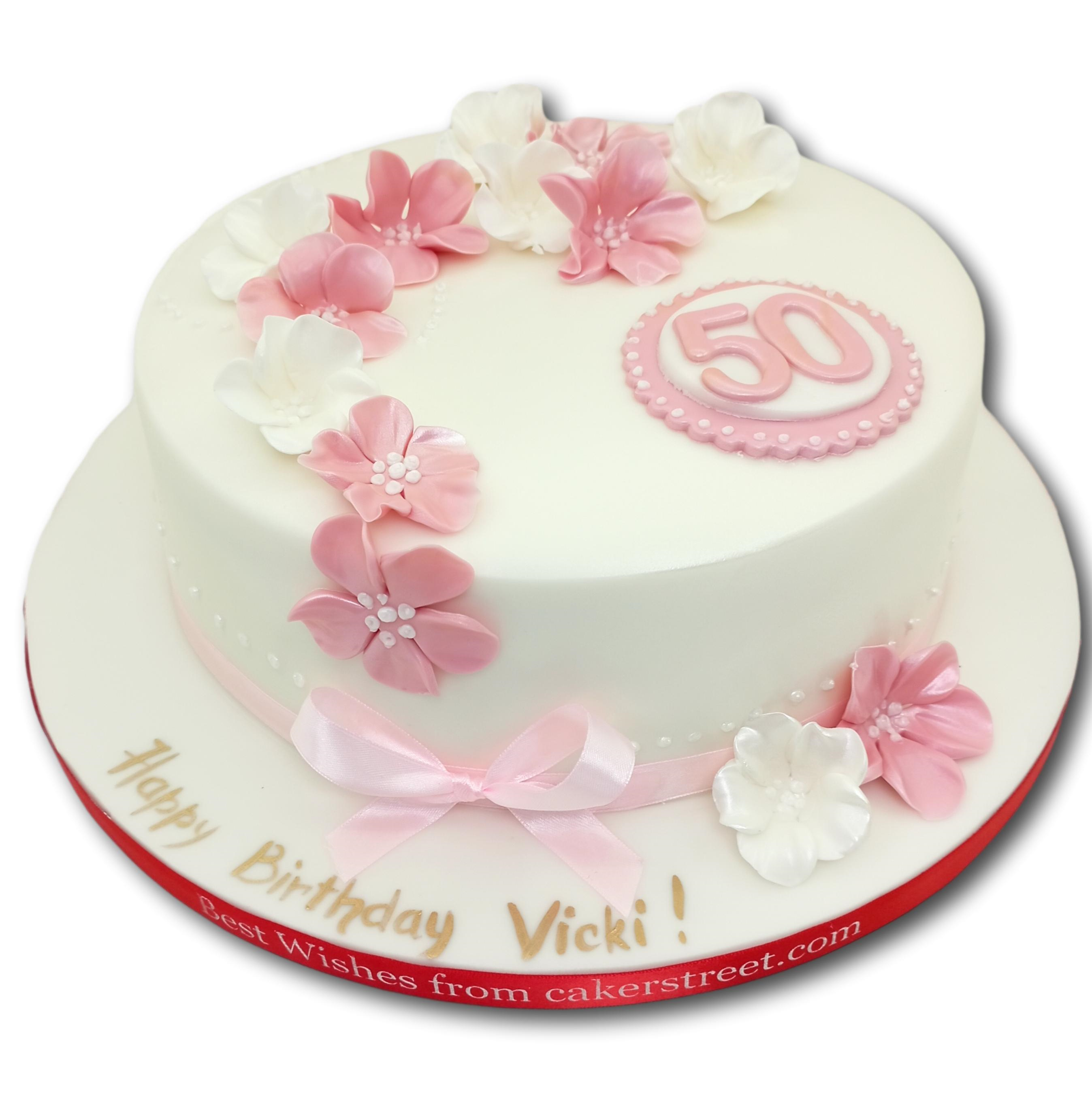 50th Birthday Cake For Women