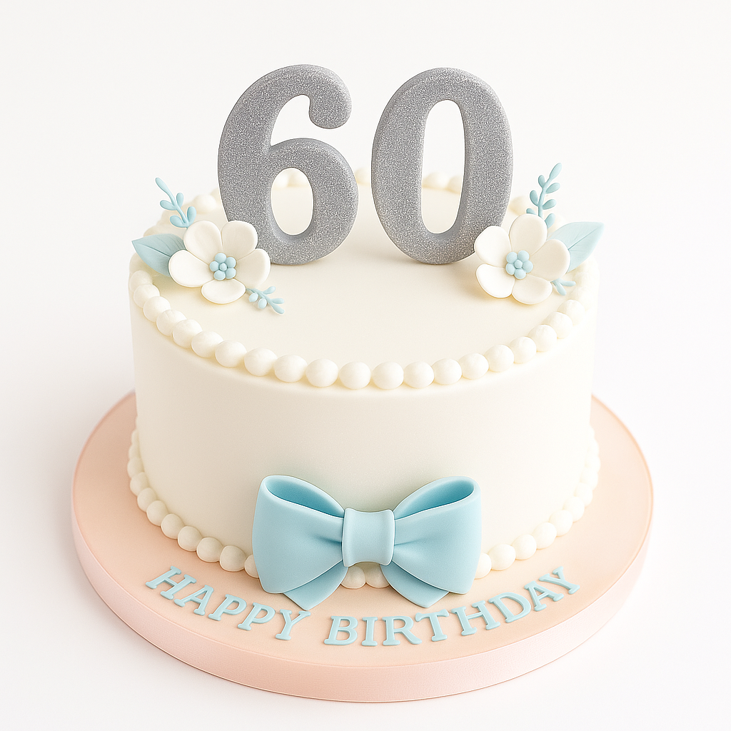 60th Birthday Cake For Men