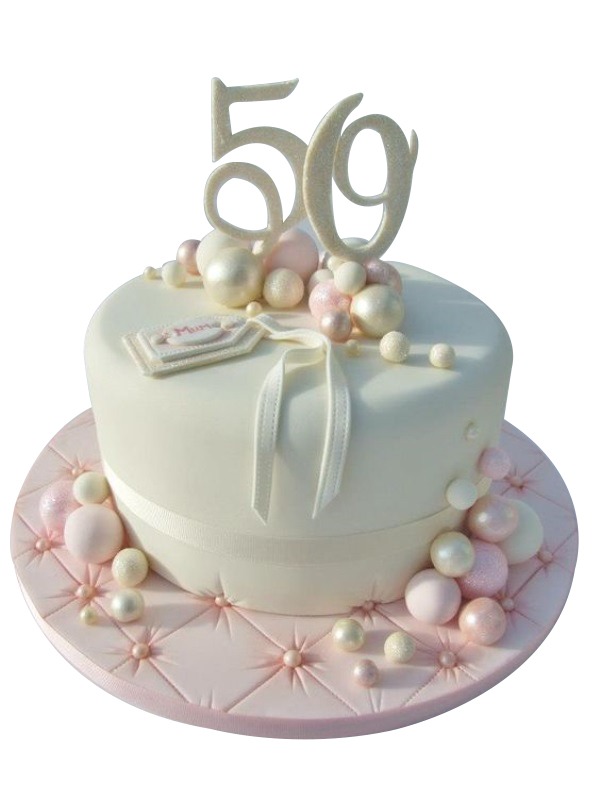 60th Birthday For Women Cake