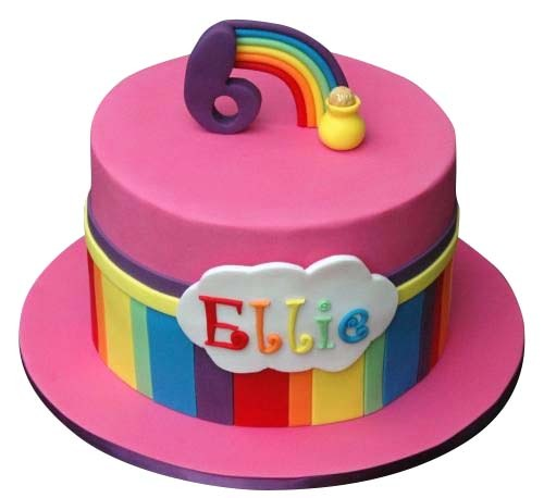6th Birthday Cake For Girls