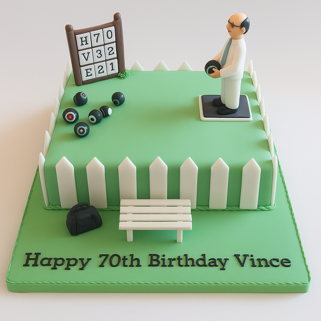 70th Birthday Cake