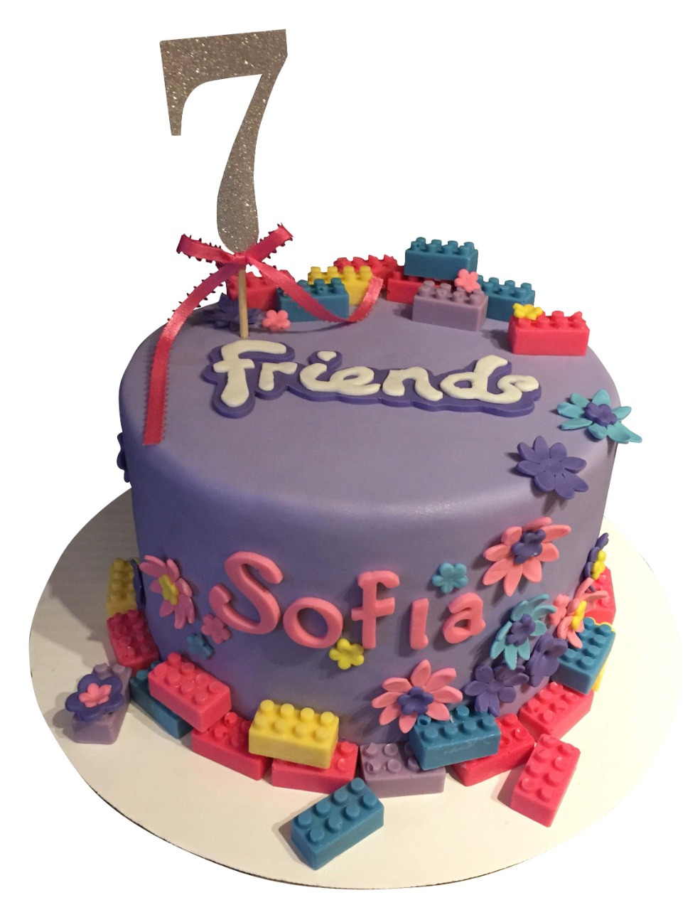 7th Birthday Cake For Girls