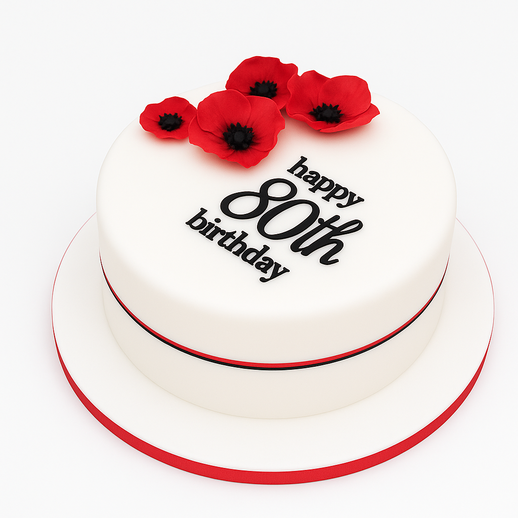  80th Birthday Mothers Cake