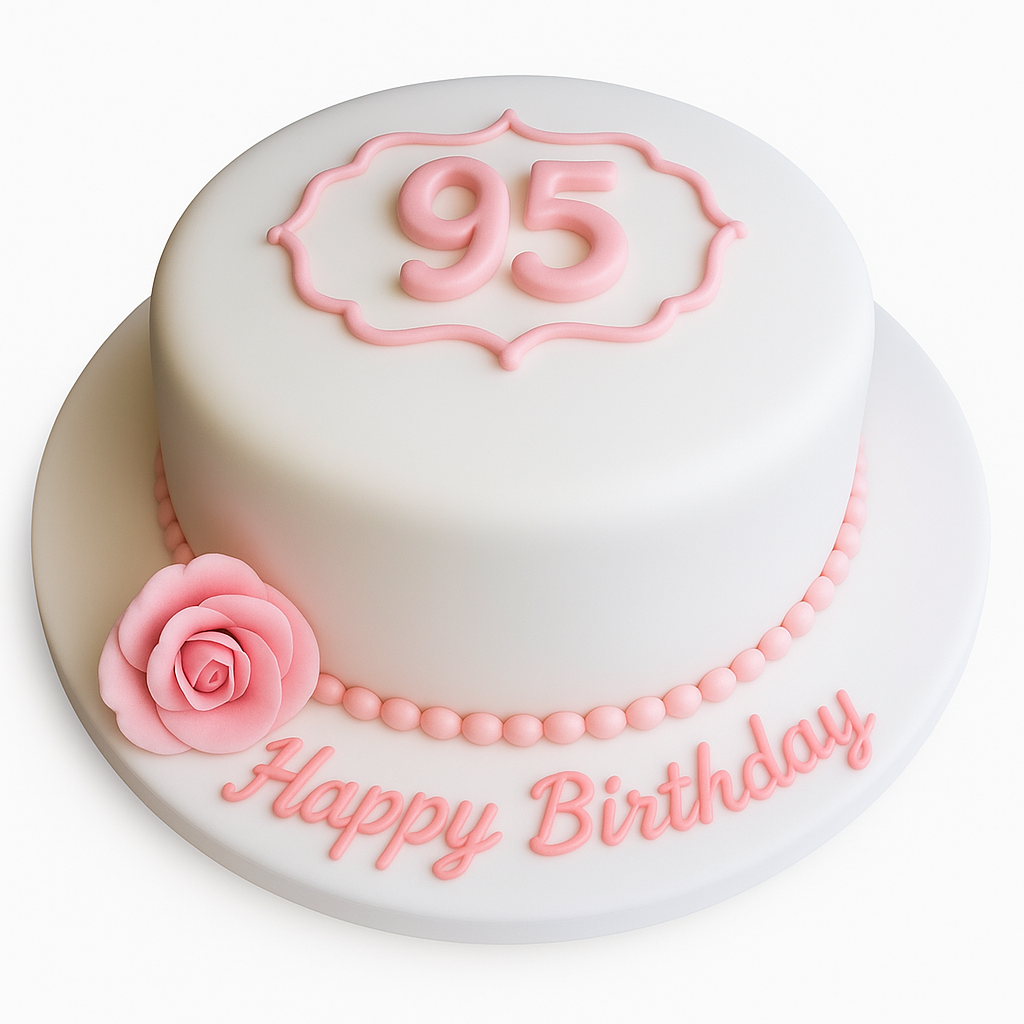 95th female Birthday Cake