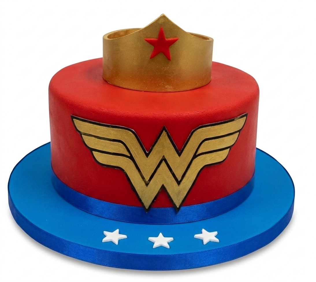 Wonder Woman Birthday Cake