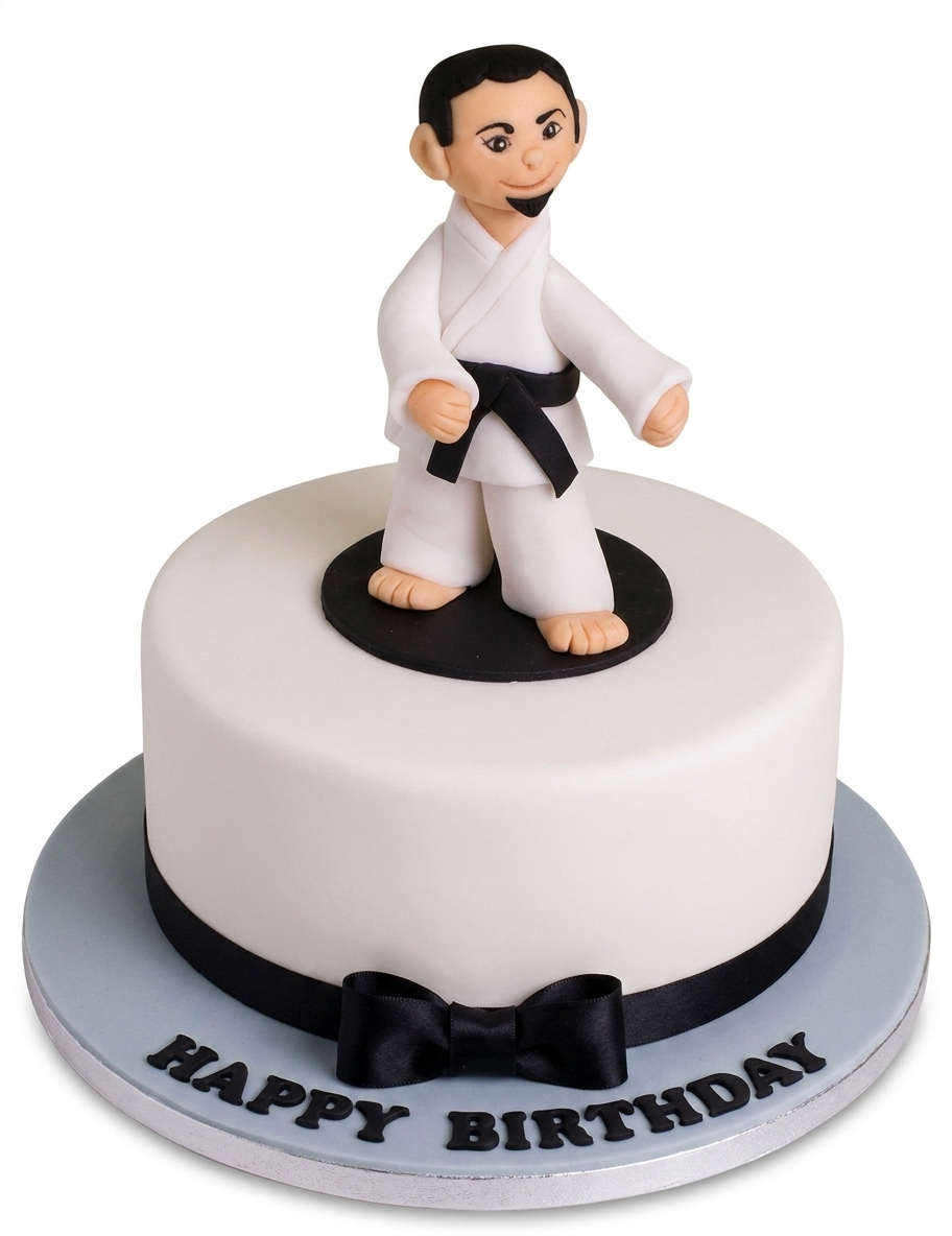 Martial Arts Birthday Cake