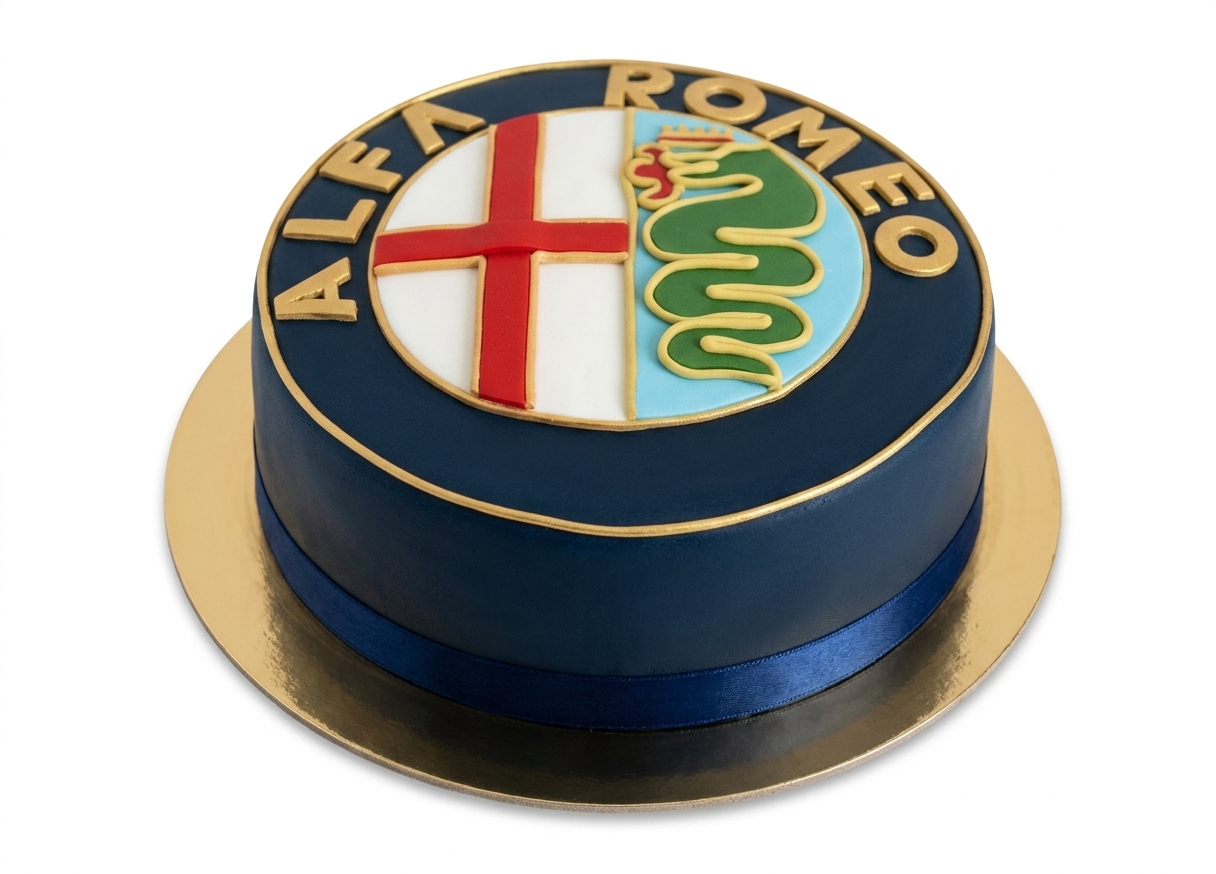 Alfa Romeo Birthday Cake
