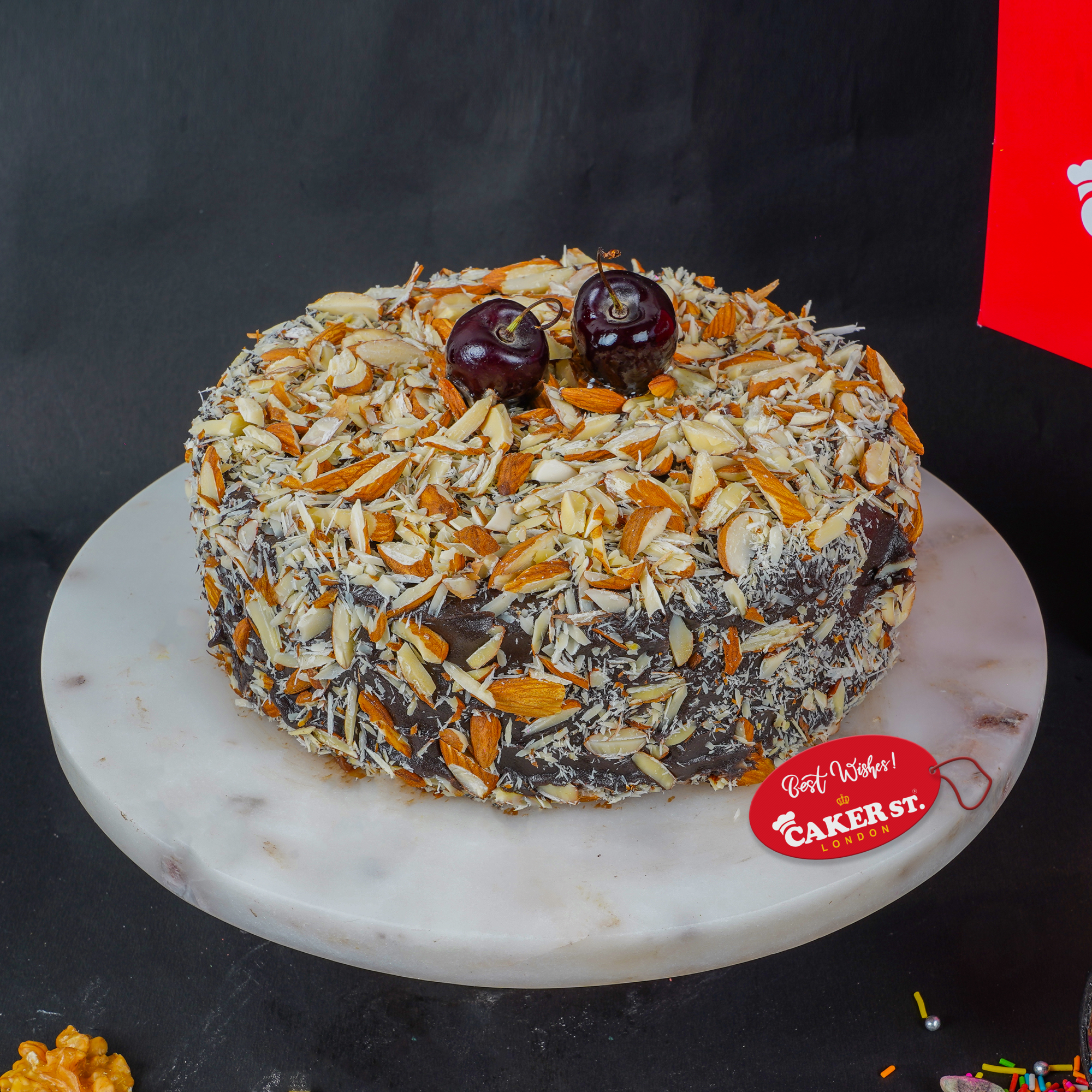 Almond Dry Fruit Cake 