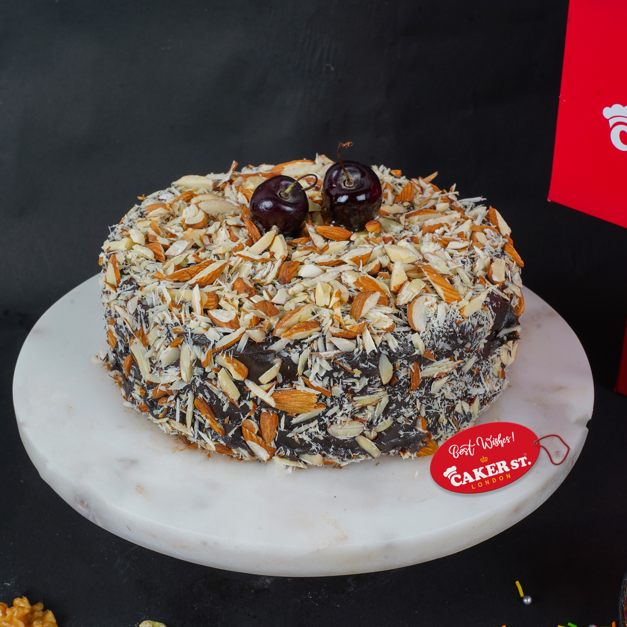 Almond Dry Fruit Cake 