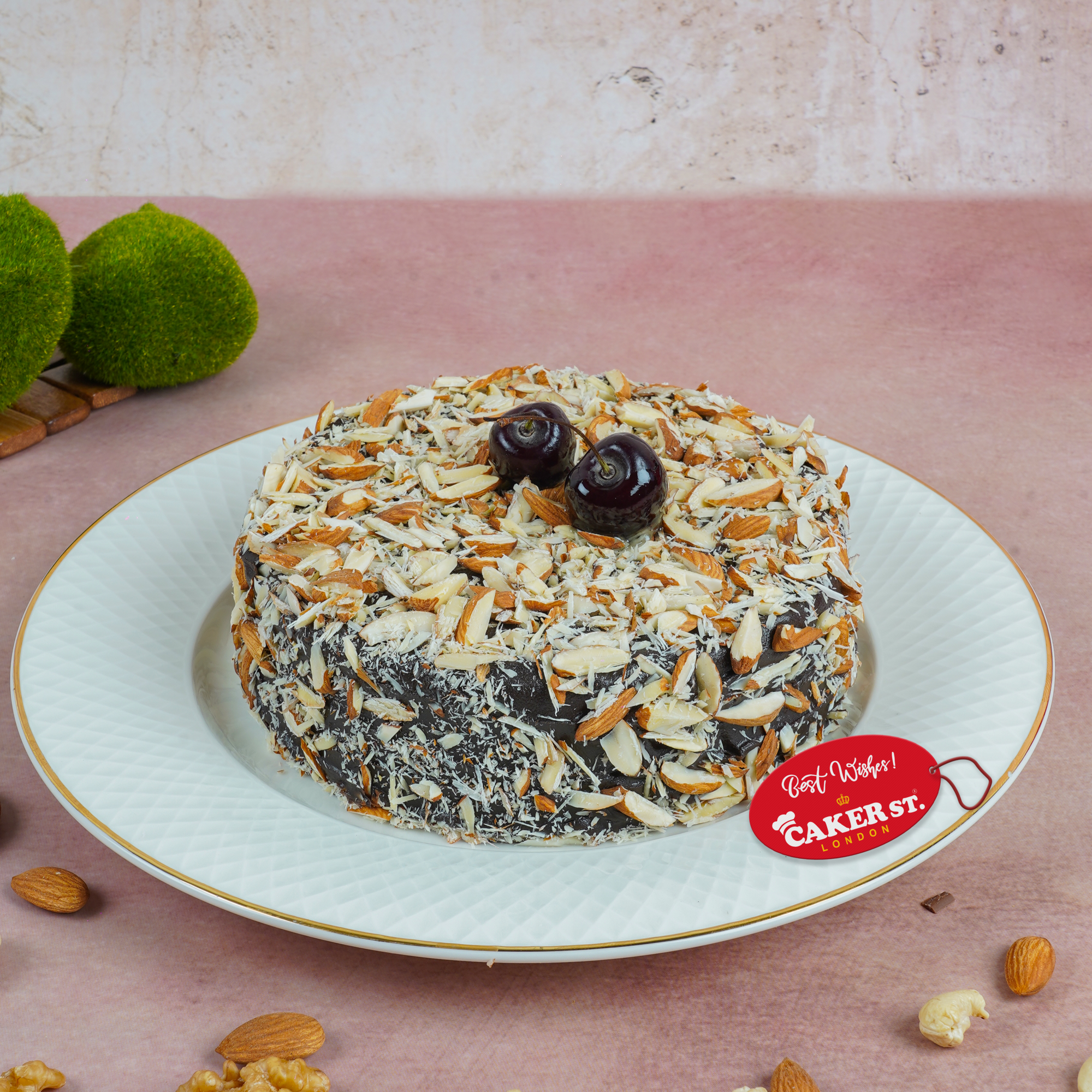 Almond Dry Fruit Cake 