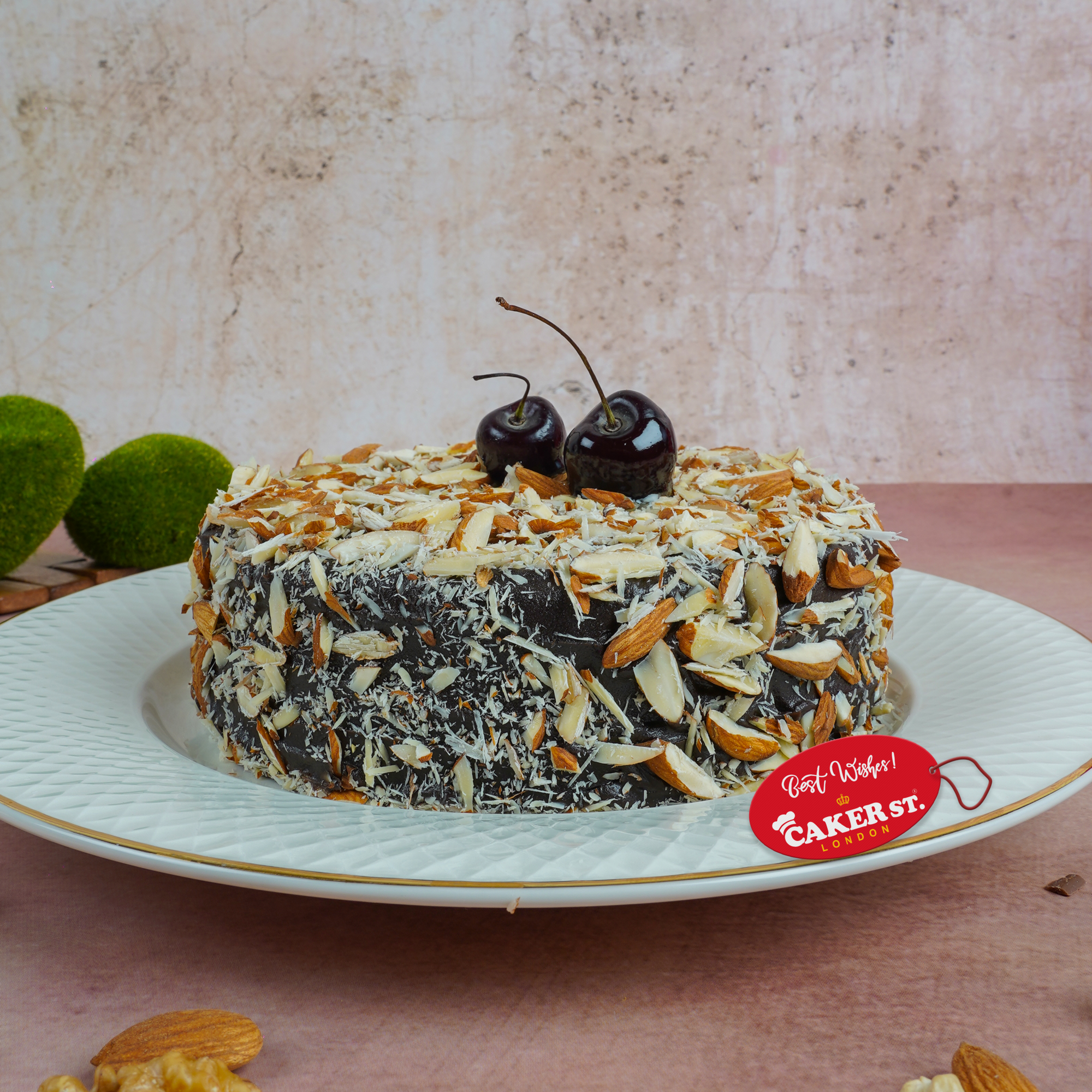 Almond Dry Fruit Cake 