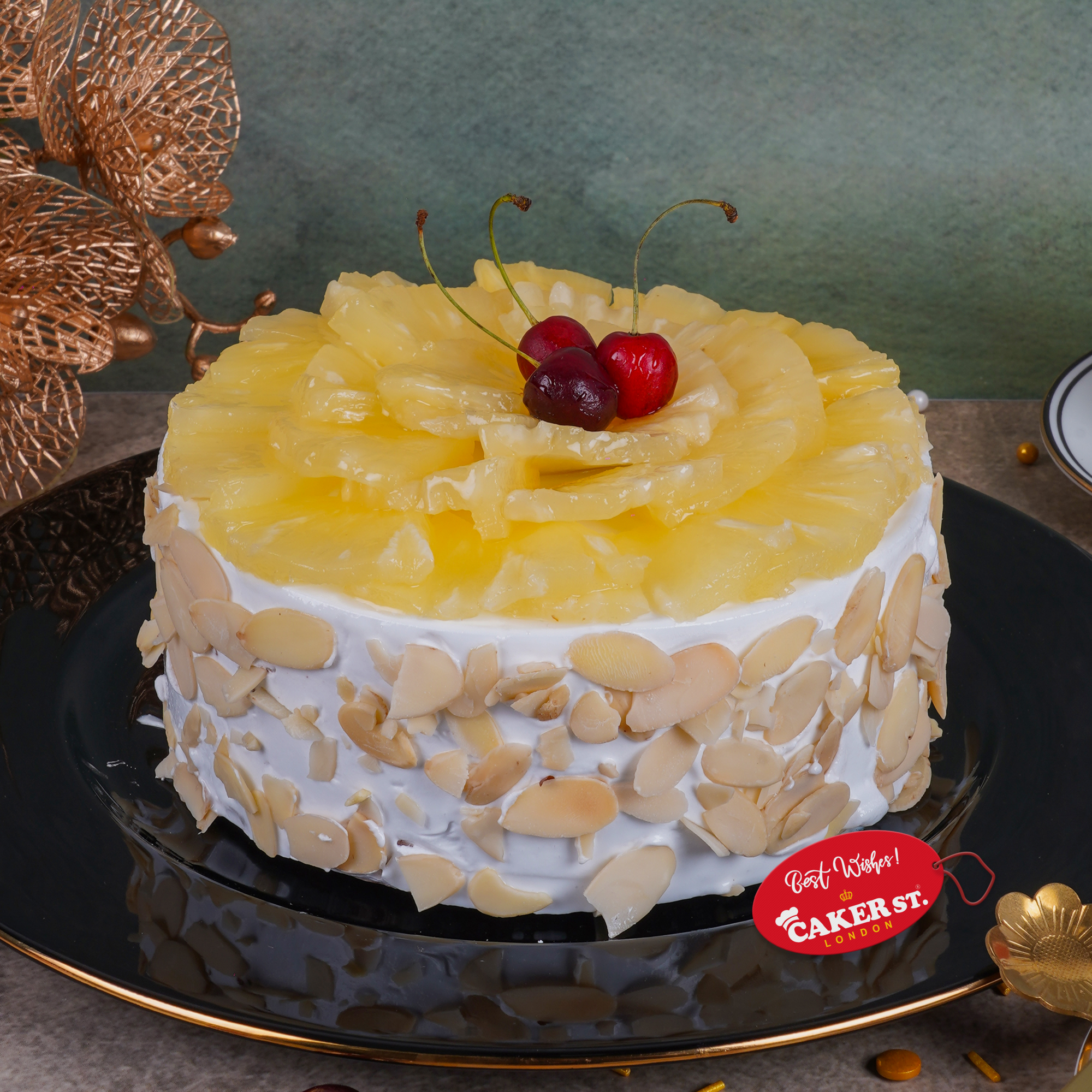Almond Pineapple Cake 