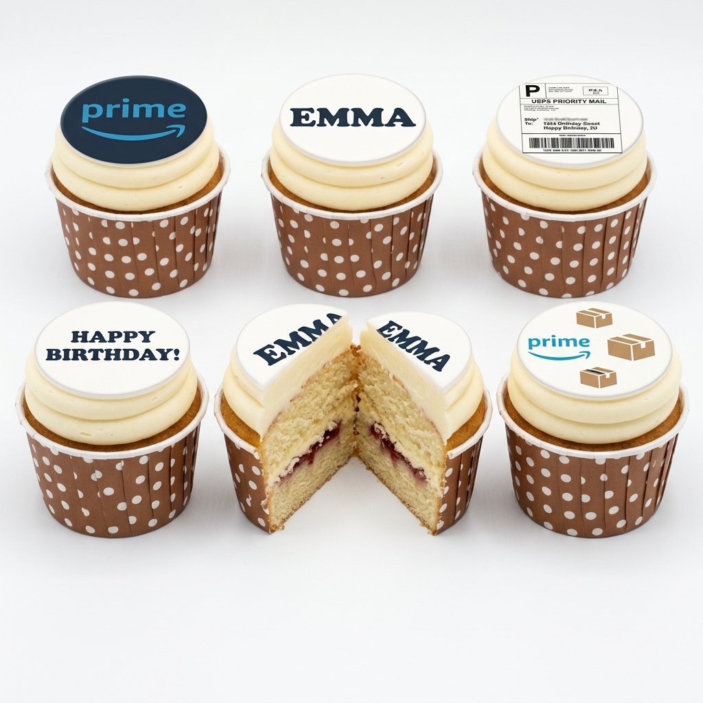 Prime Delivery Birthday Cupcakes