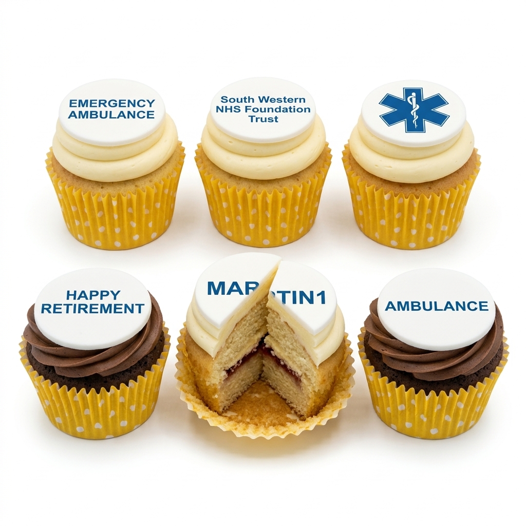 Emergency Services Celebration Cupcakes