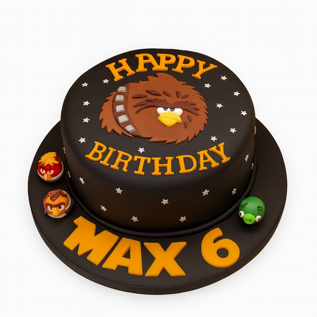 Angry Bird Birthday Cake