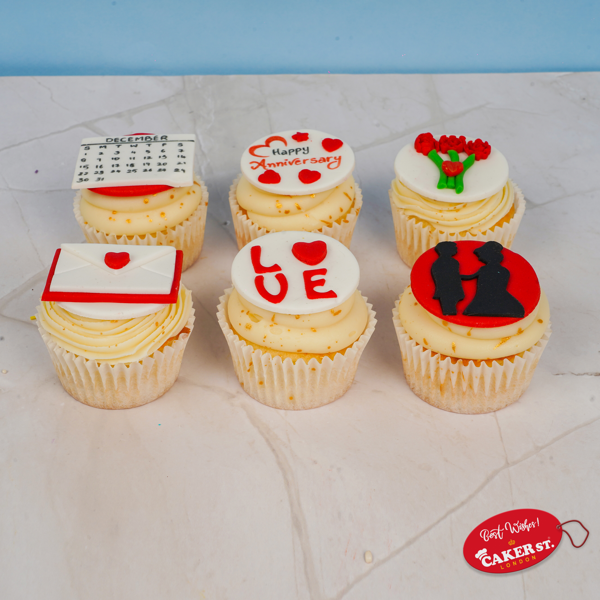 Anniversary Cupcakes