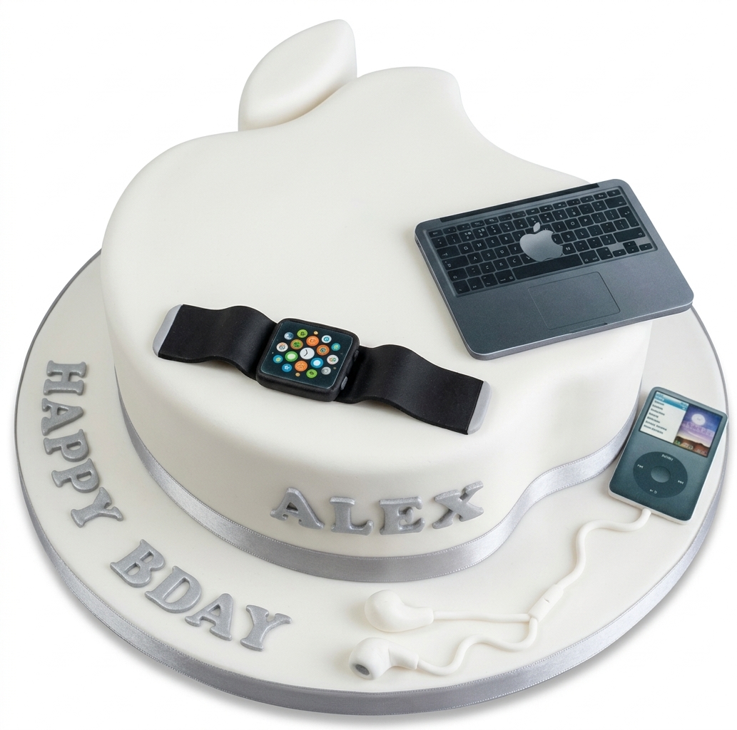 Technology Gadget Birthday Cake
