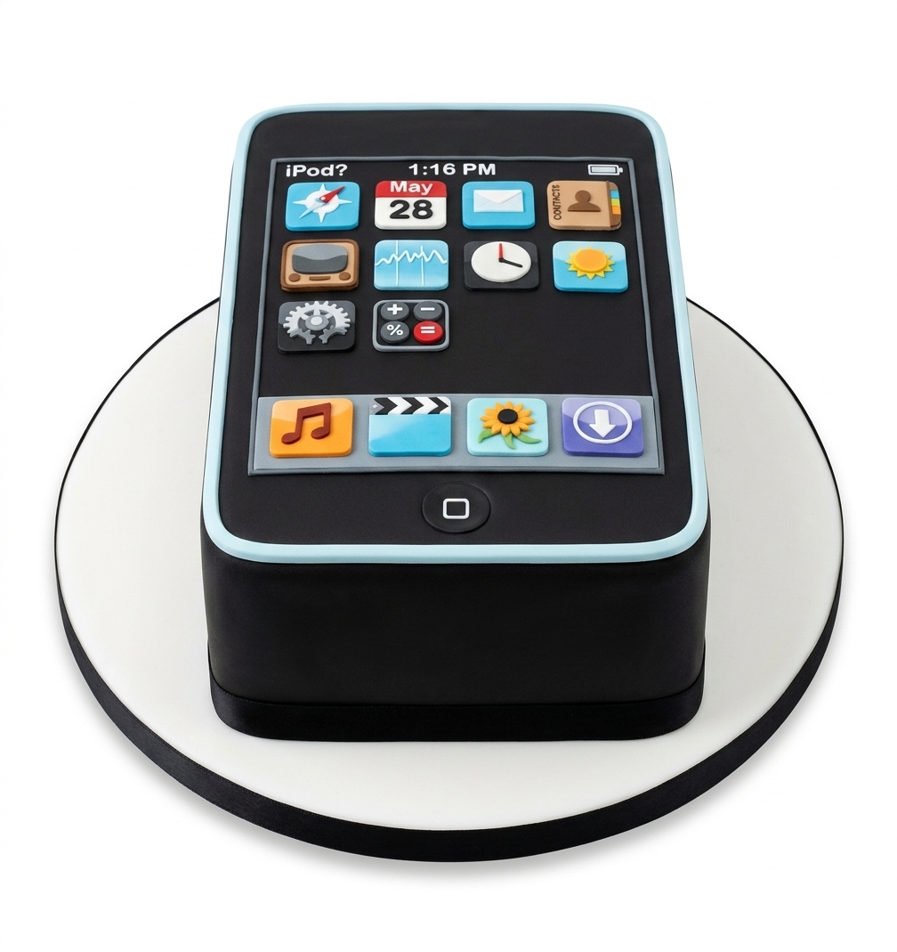 iPhone Theme Birthday Cake