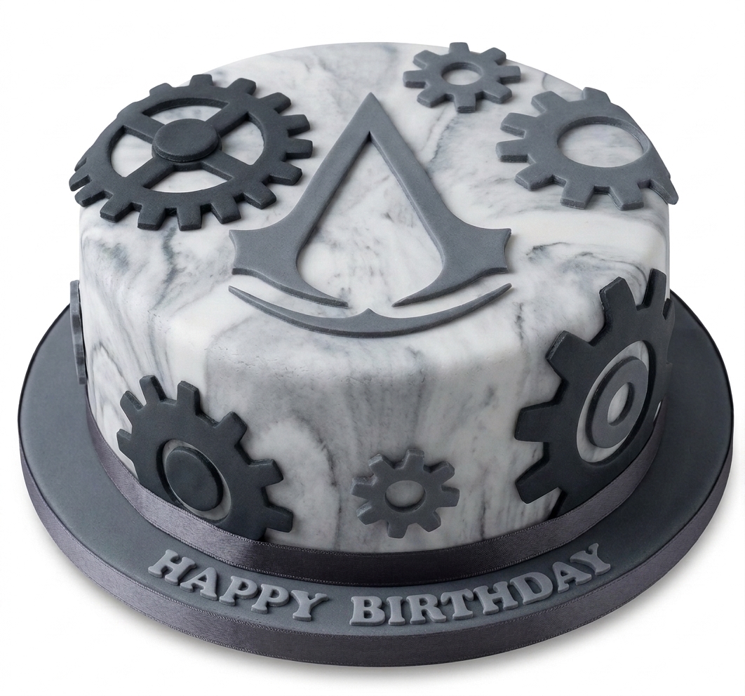 Assassin's Creed Birthday Cake