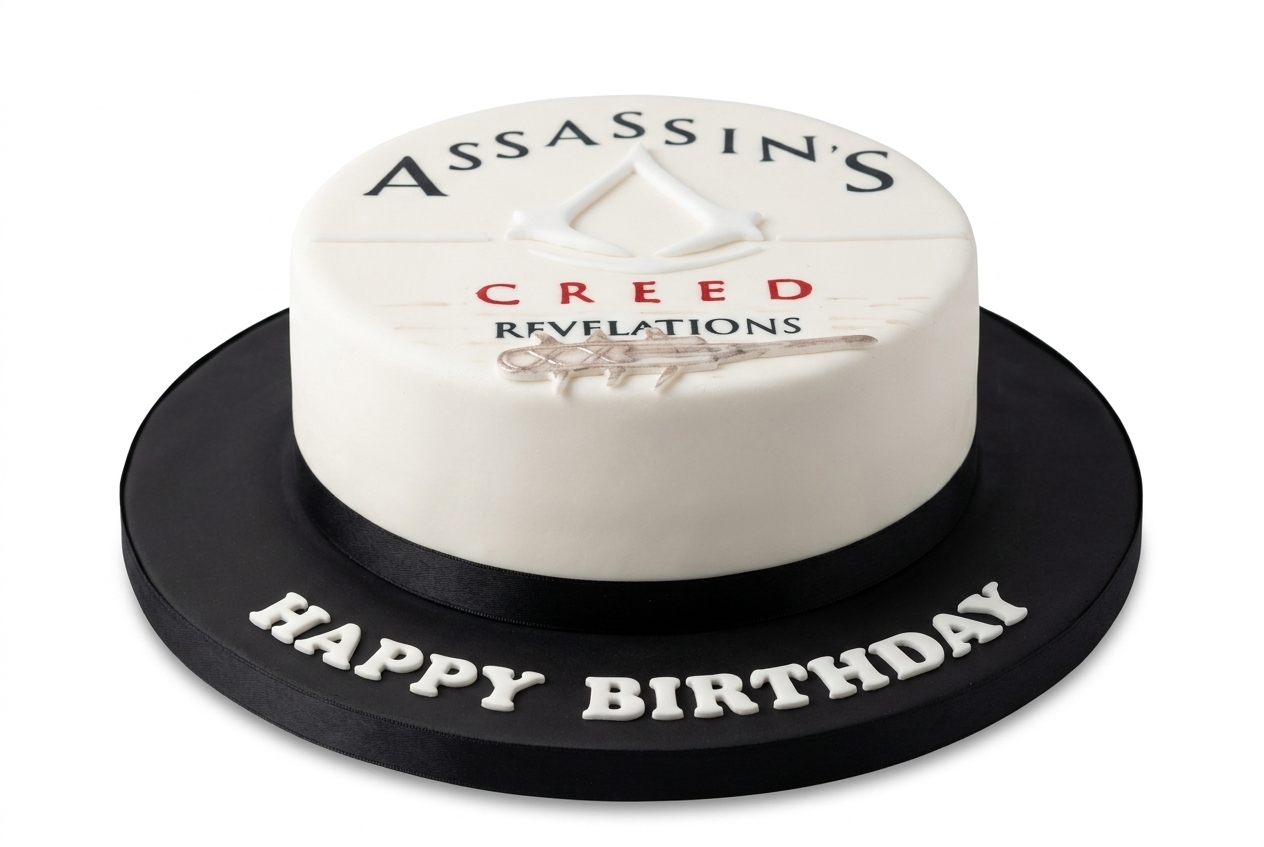 Assassin's Creed Gaming Birthday Cake
