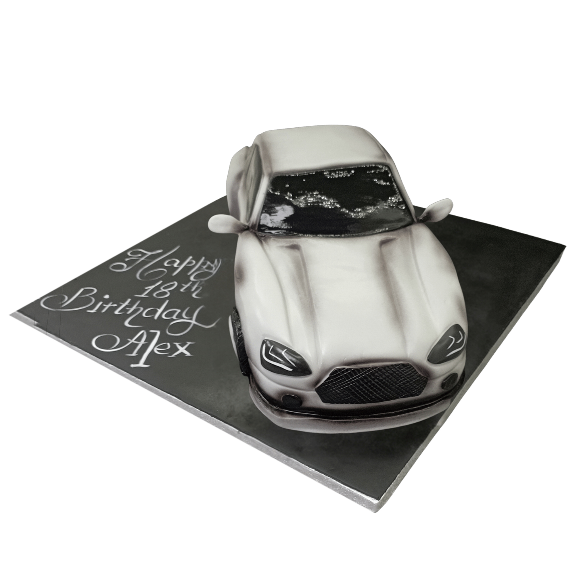 Aston Martin Car Birthday Cake