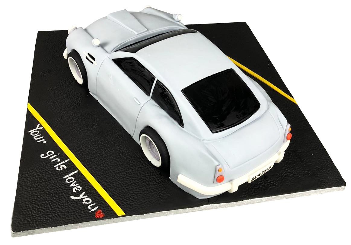Aston Martin Birthday Cake