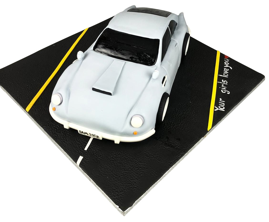Aston Martin Birthday Cake
