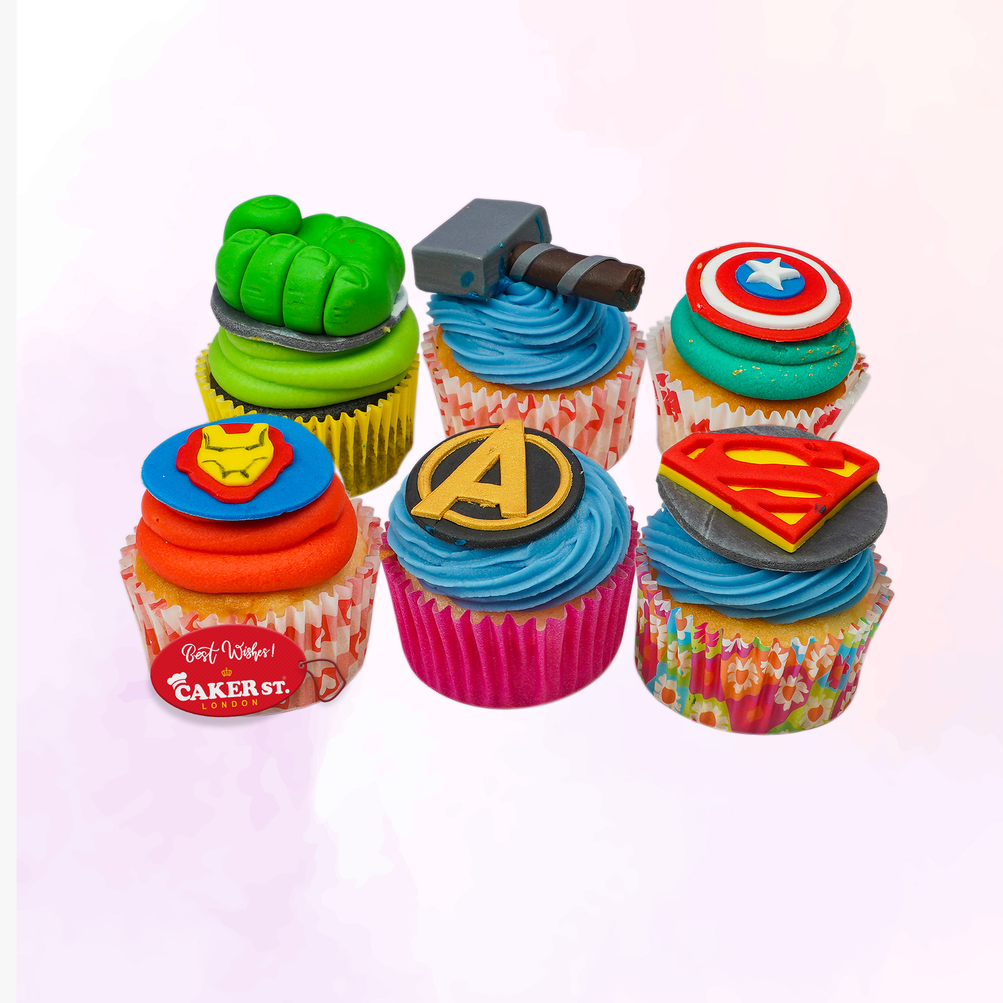 Avengers Assemble Treats Cupcakes