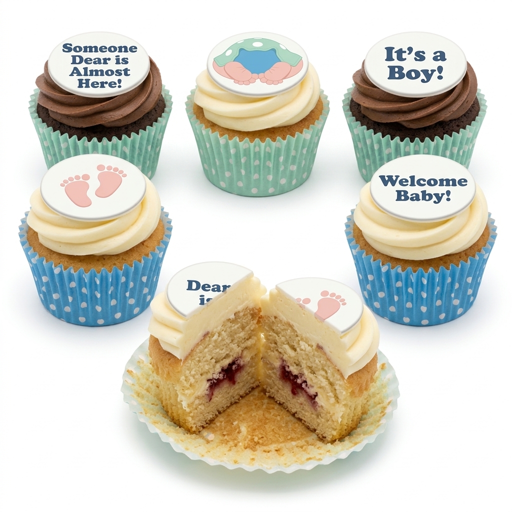 Baby Shower Cupcakes for Boys