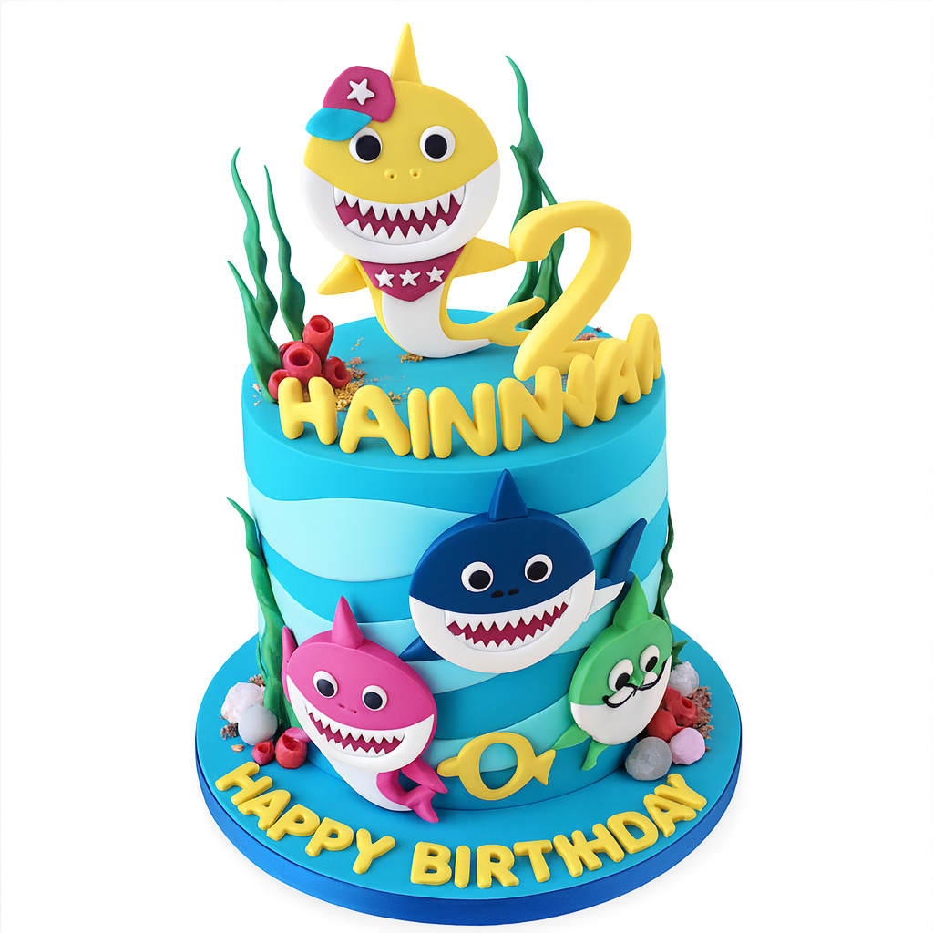 Baby Shark Cake