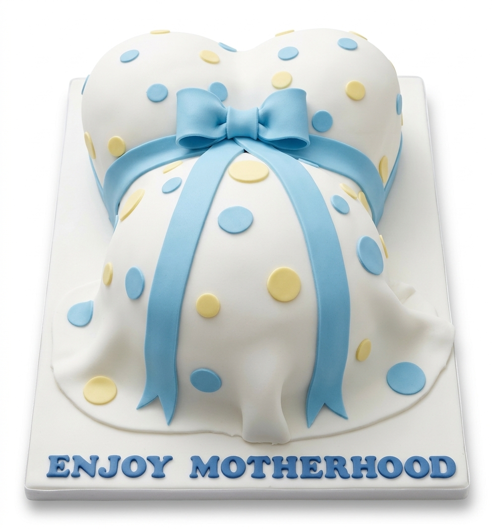 Maternity Baby Shower Cake