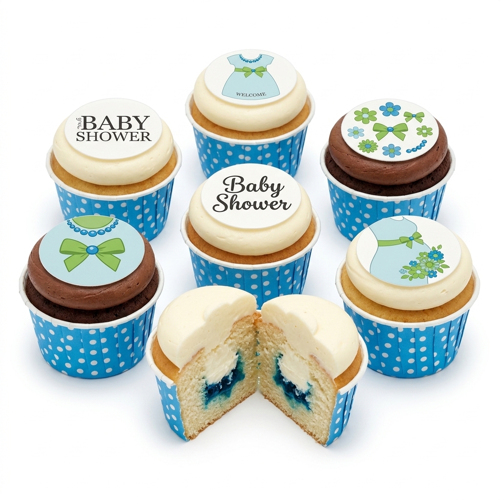 Baby Shower Cupcakes for Boys
