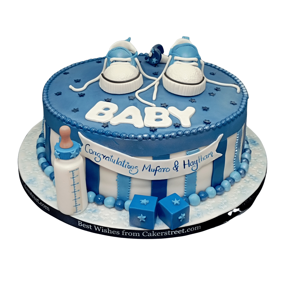 Baby Shower Cake for Boys