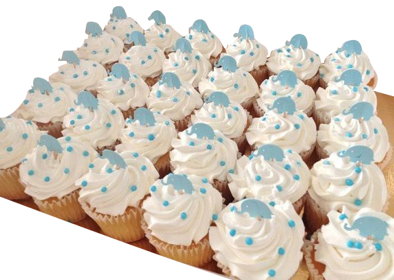 Baby best sale shower cupcakes