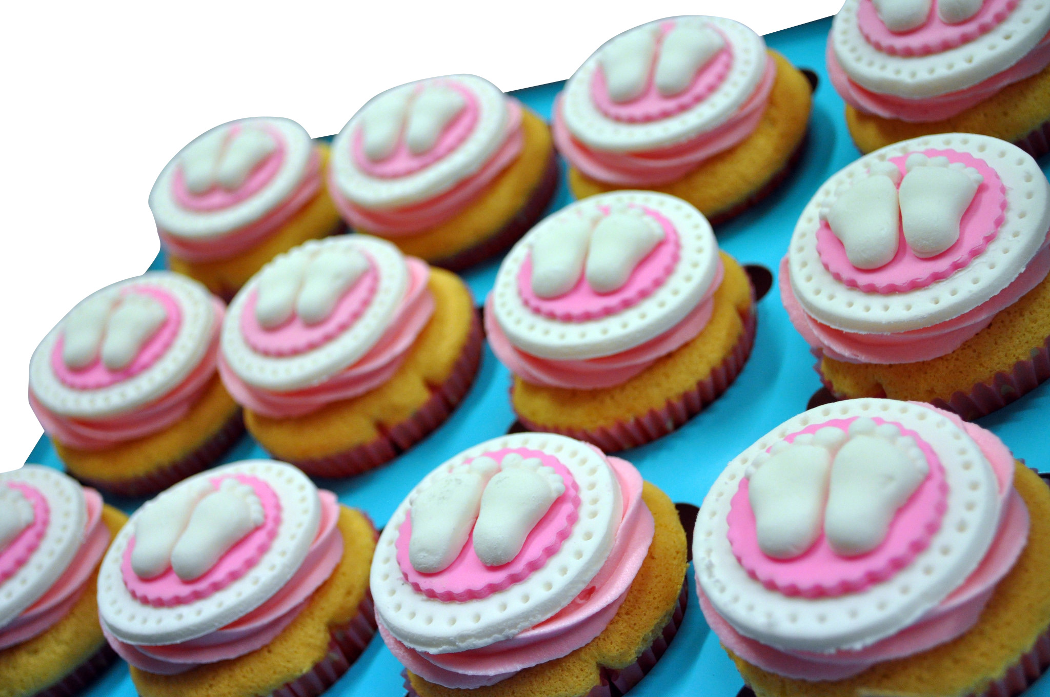 Baby Shower For Girls Cupcake - Pack of 6