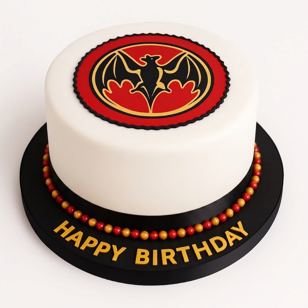 Bacardi Birthday Cake