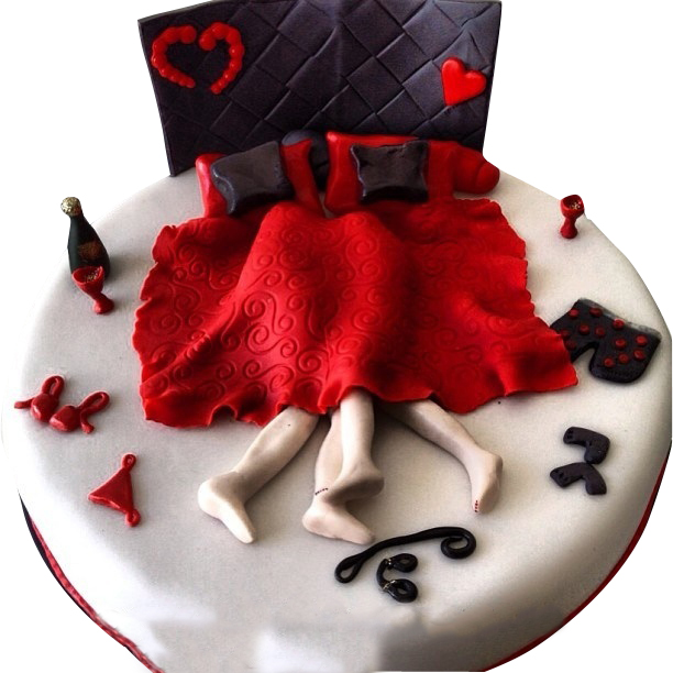 Bachelor party cake