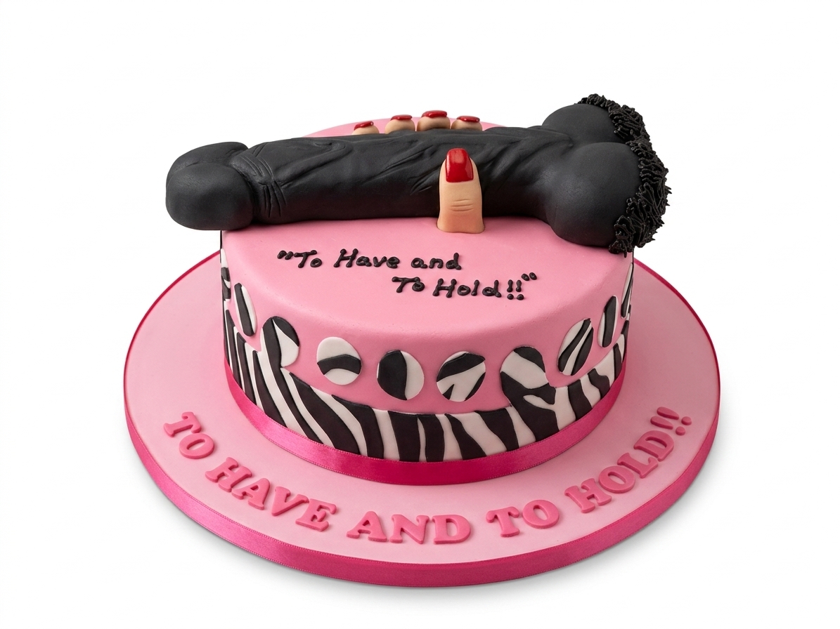 Hen Night "To Have and To Hold" Novelty Cake