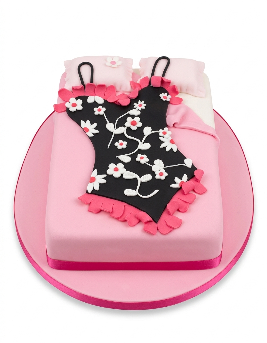 Lingerie Birthday Cake for Her