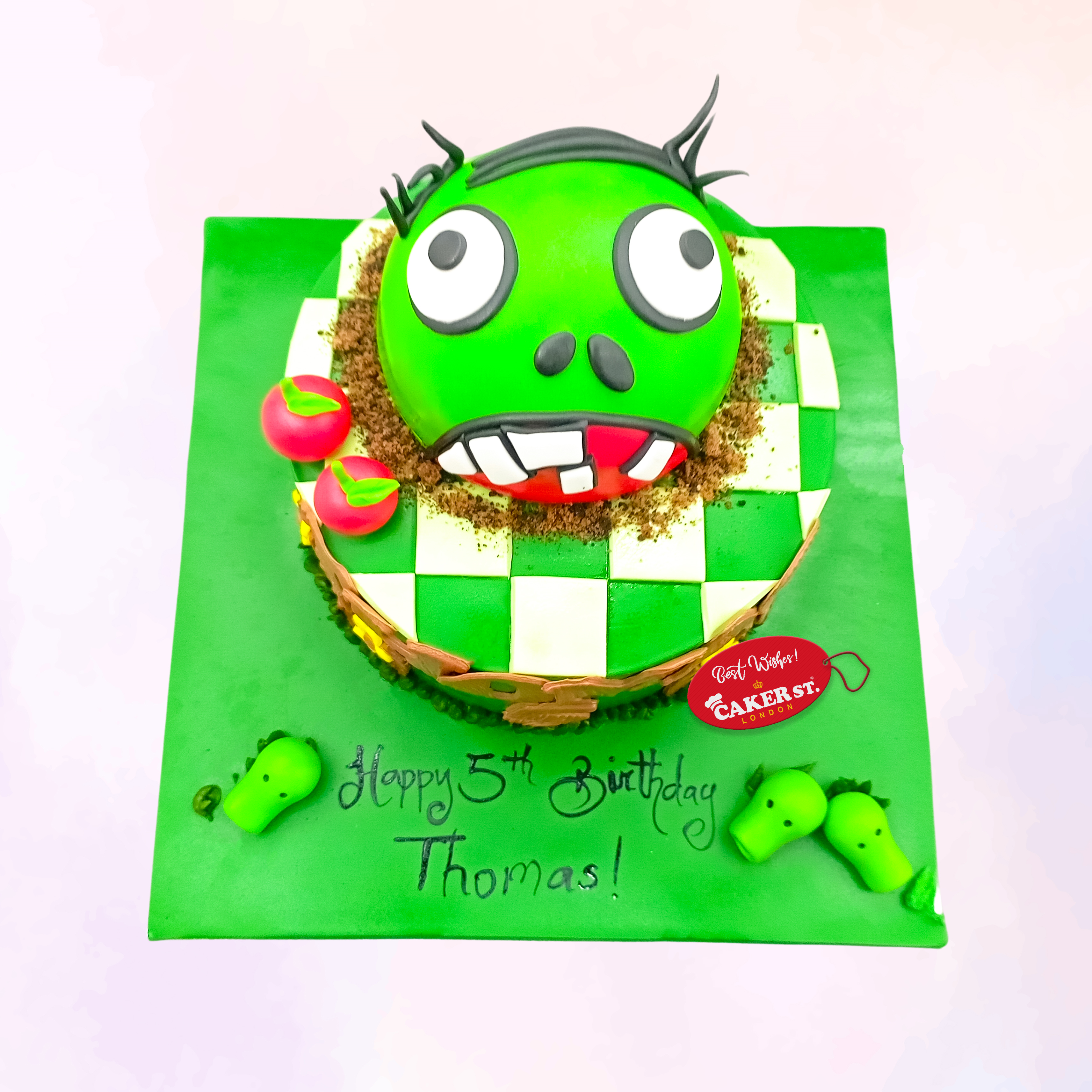 Bad Biggies Birthday Cake 
