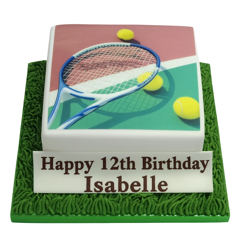 Badminton Birthday Cake