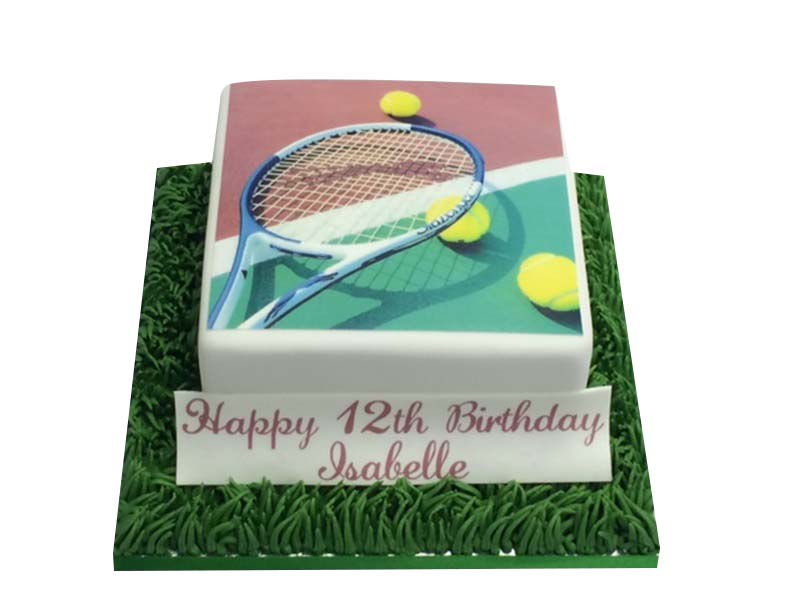Badminton Cake | Sports themed cakes, Badminton, 60th birthday cakes