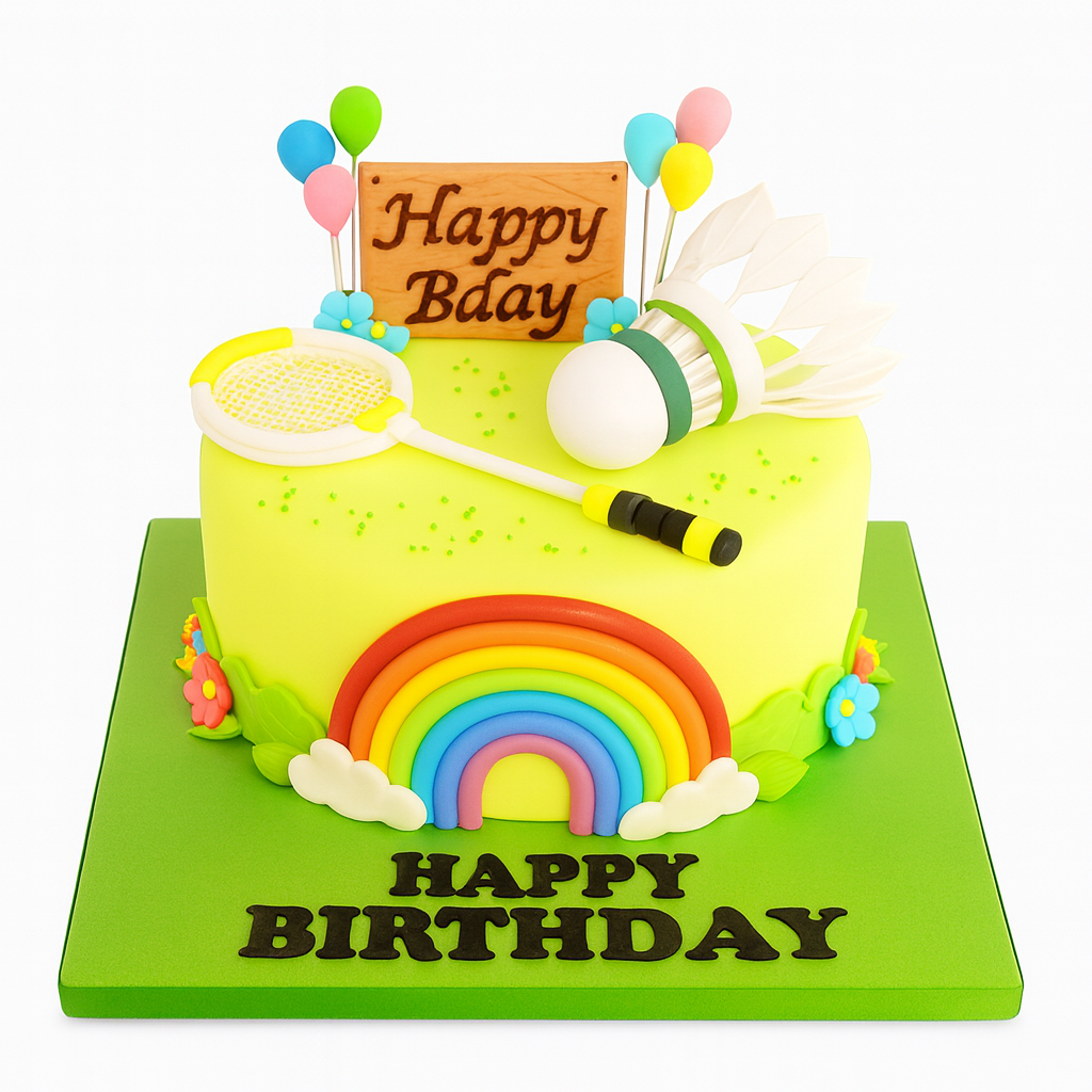 Badminton Cake