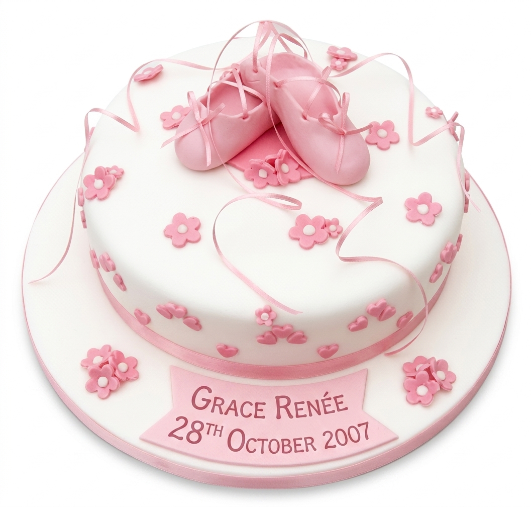 Ballerina Birthday Cake