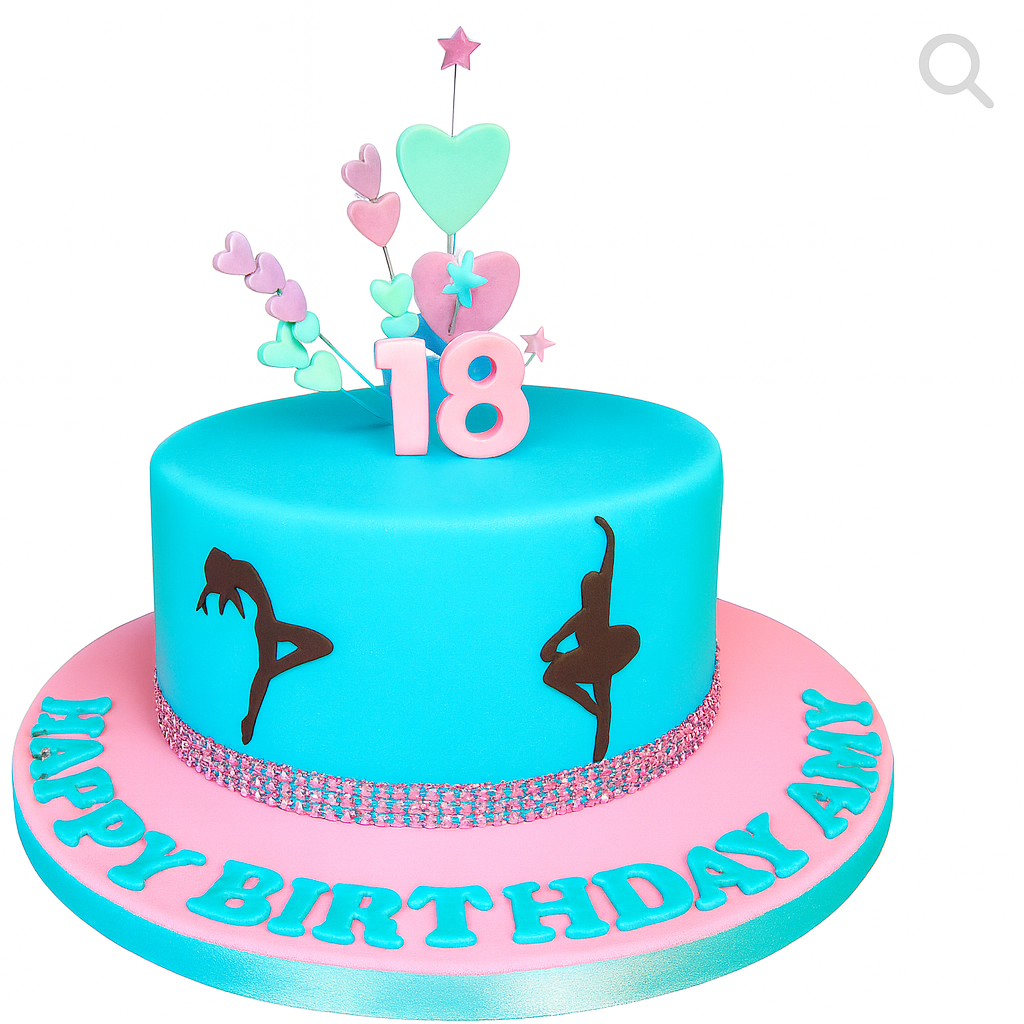 Ballerina 18th Birthday Cake